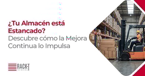 Mezannines de racks de almacenamiento con metodología kaizen
