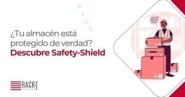 Trabajador de almacenaje comprobando la tendencia Safety-Shield