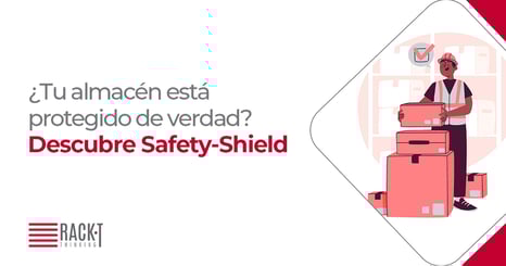 Trabajador de almacenaje comprobando la tendencia Safety-Shield