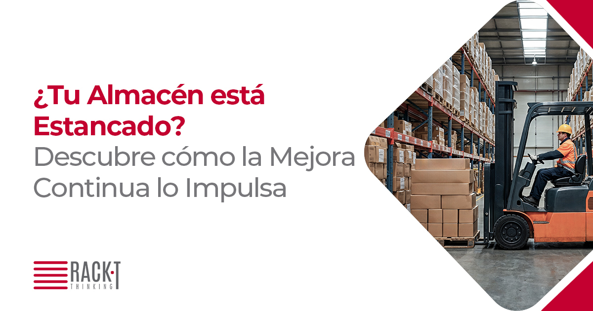 Mezannines de racks de almacenamiento con metodología kaizen