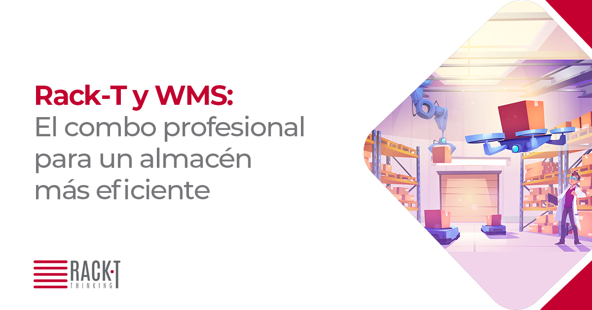 Racks metálicos para almacén con sistemas WMS