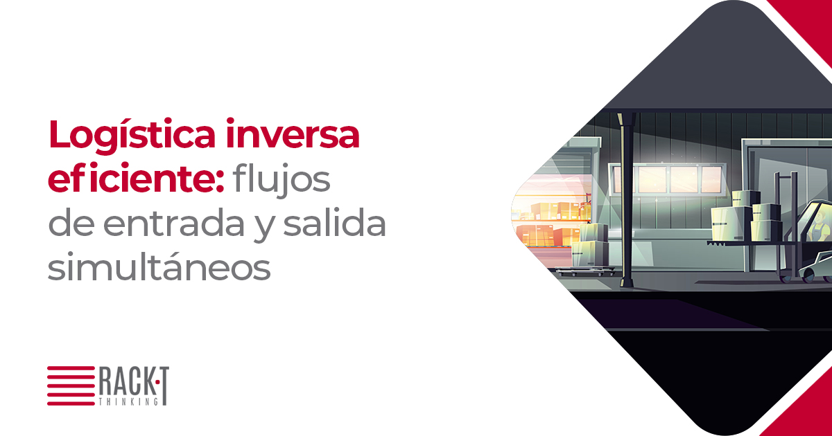 Estrategias de flujos dobles como una ventaja del rack en almacenamiento inverso